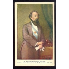 CENTENARIO 1810 - 1910 PATRIOTICA ANTIGUA TARJETA POSTAL AVELLANEDA